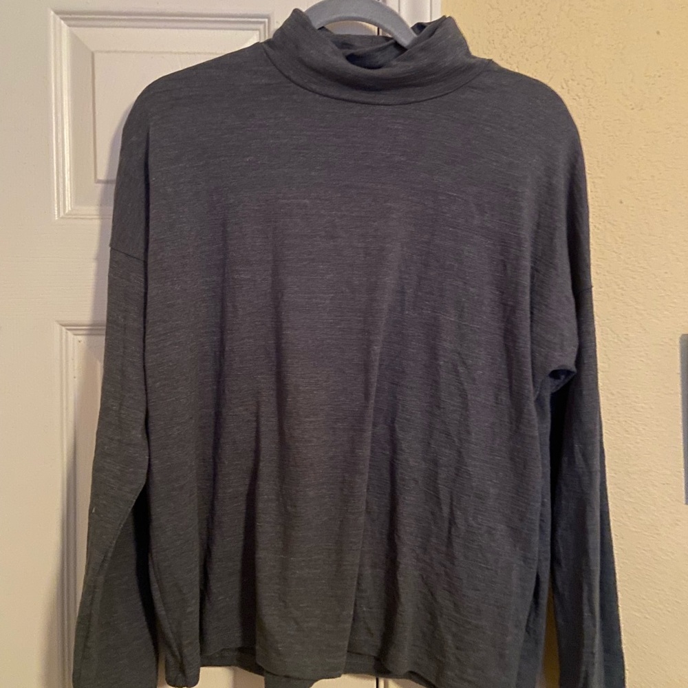 Madewell gray turtleneck